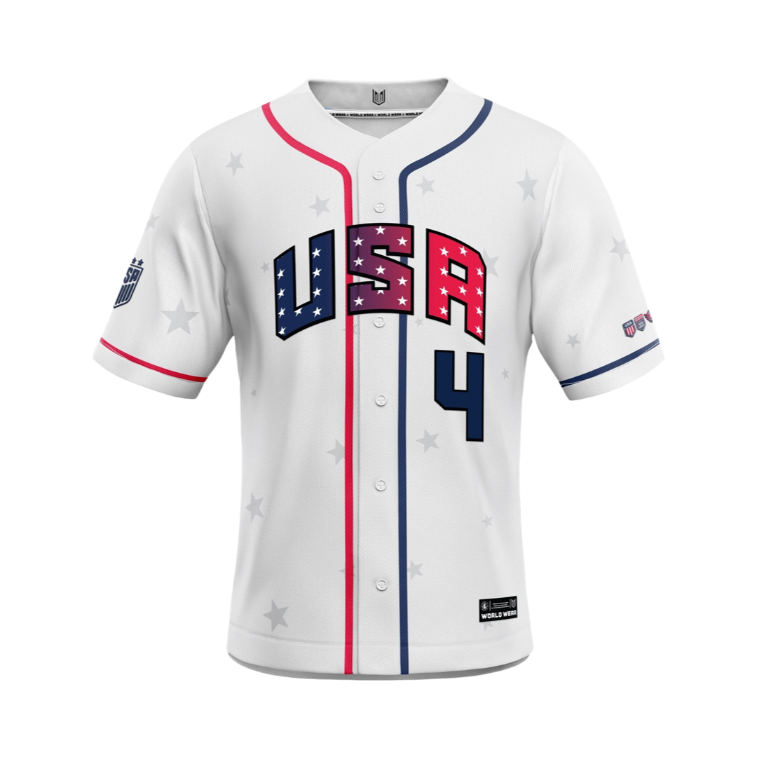 USA White Jersey